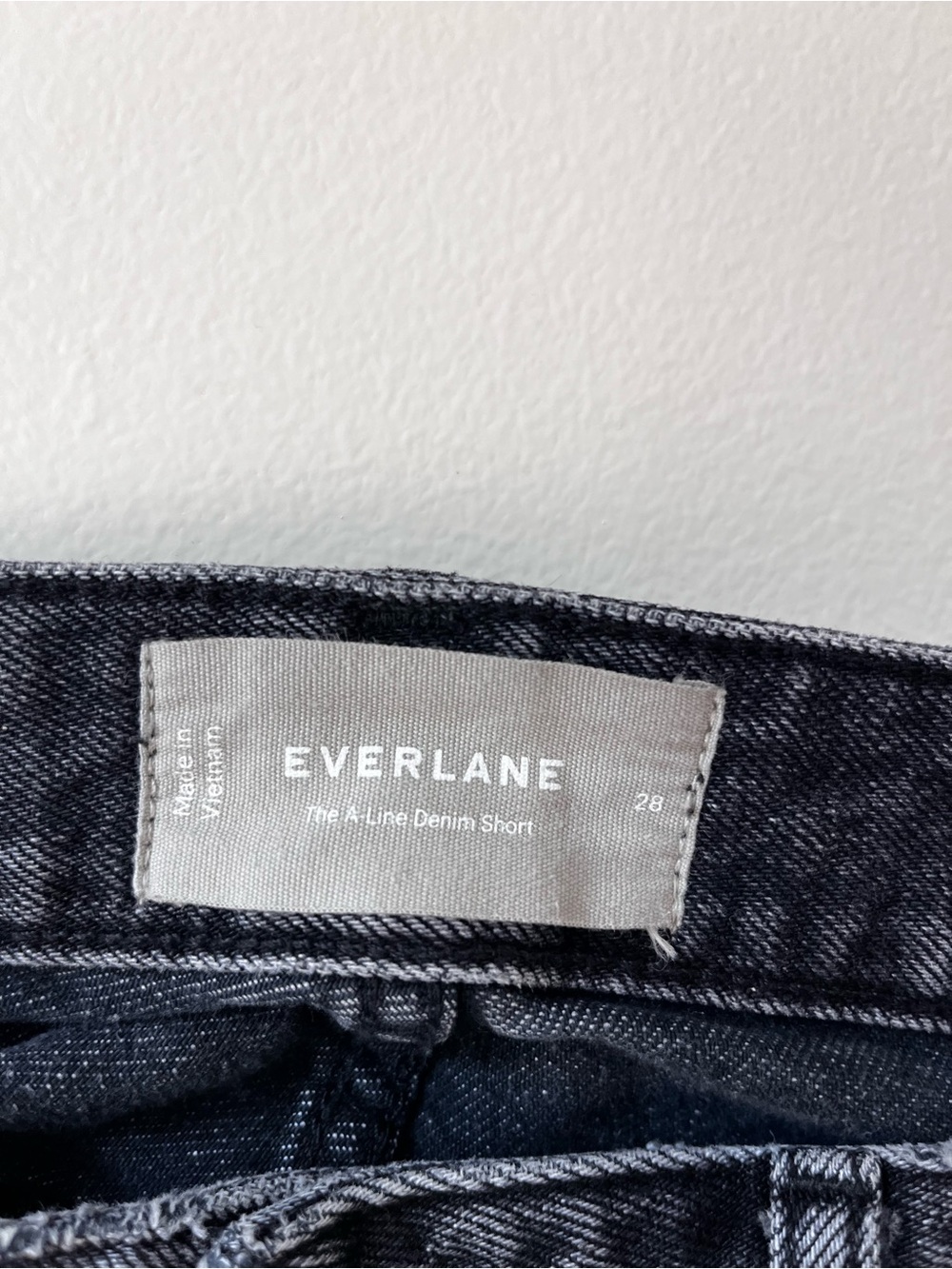 Everlane A-Line Denim Shorts 28 - Picture 5 of 7